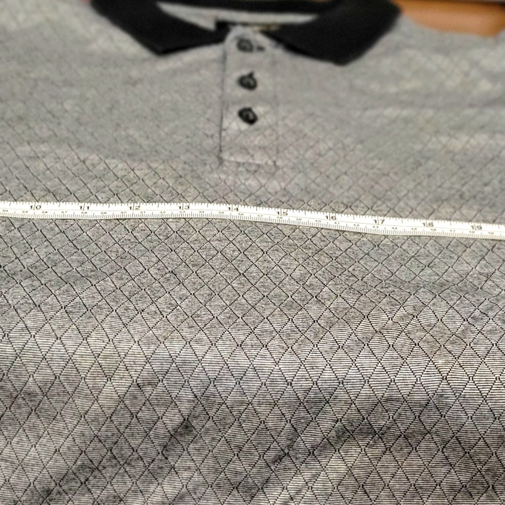 Men's Golden Bear 100% 2 Ply Mercerized Cotton Polo/Golf Shirt Size Large